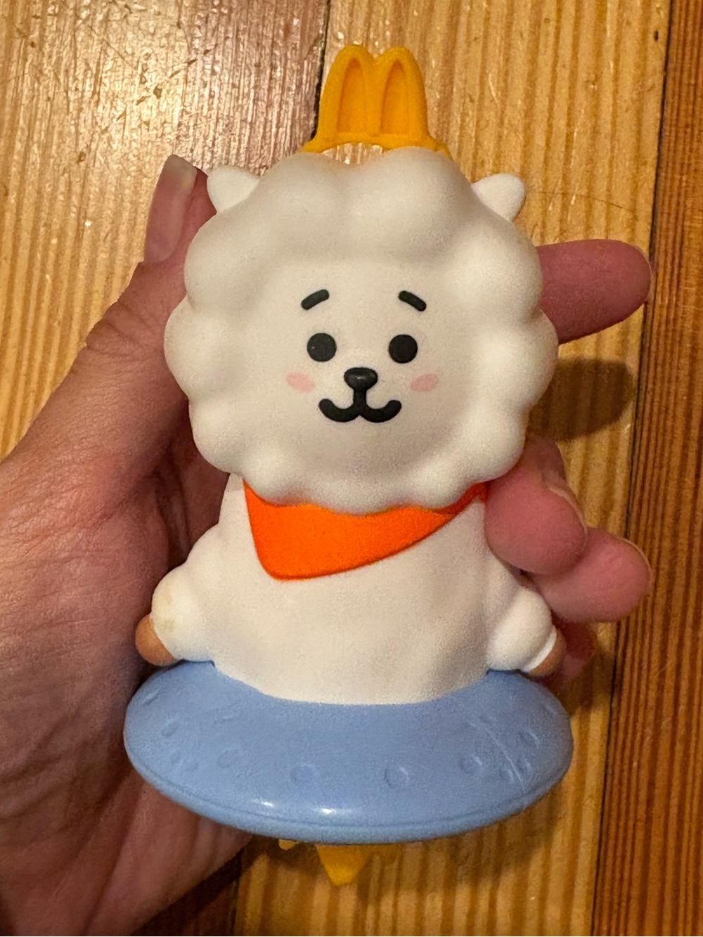 BT21 RJ McDonald’s Keychain Toy 2026 BTS Jin K-Pop Happy Meal